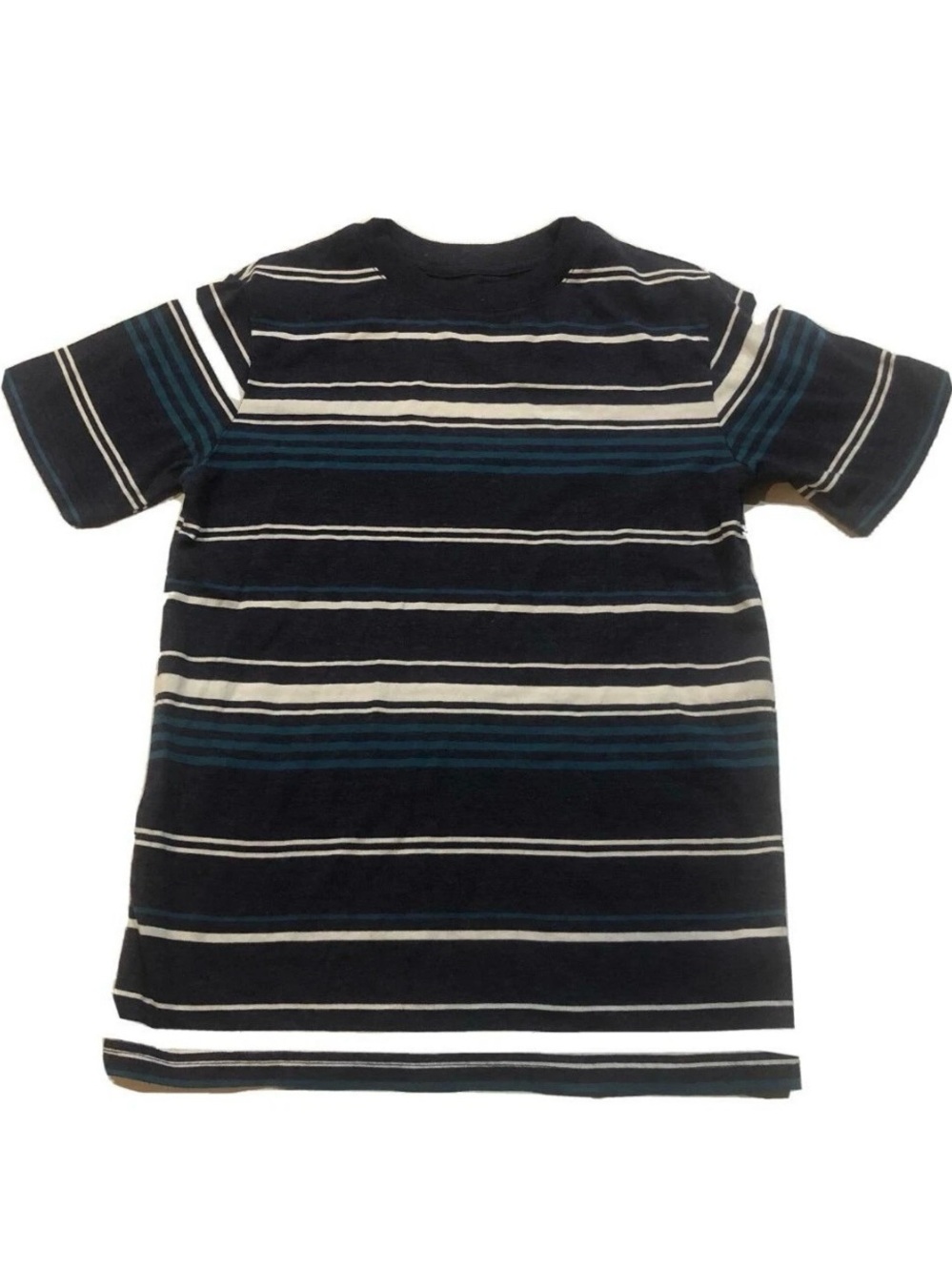 Cat & Jack Sz M( 8/10) Boys Striped Tee